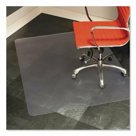 ES ROBBINS Chair Mat 46"x60", Rectangular Shape, Clear, for Hard Floor 132321